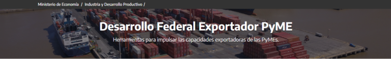 Lee más sobre el artículo ¿Qué es el Plan de Desarrollo Federal Exportador PyME?