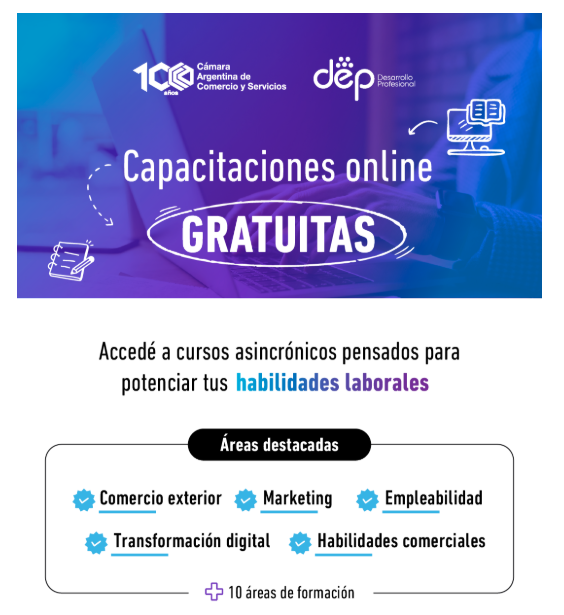 Lee más sobre el artículo Capacitaciónes Gratuitas