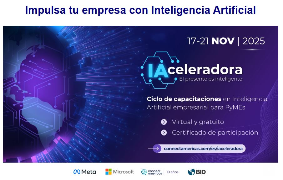 En este momento estás viendo Connectamericas – Capacitación Gratuita